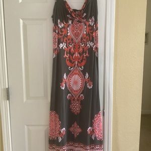 INC Maxi Dress New L